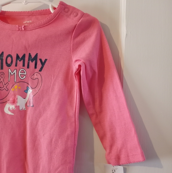 Carter's Mommy & Me Infant Girls Dinosaur Bodysuit Nwt 18 months - Picture 5 of 9